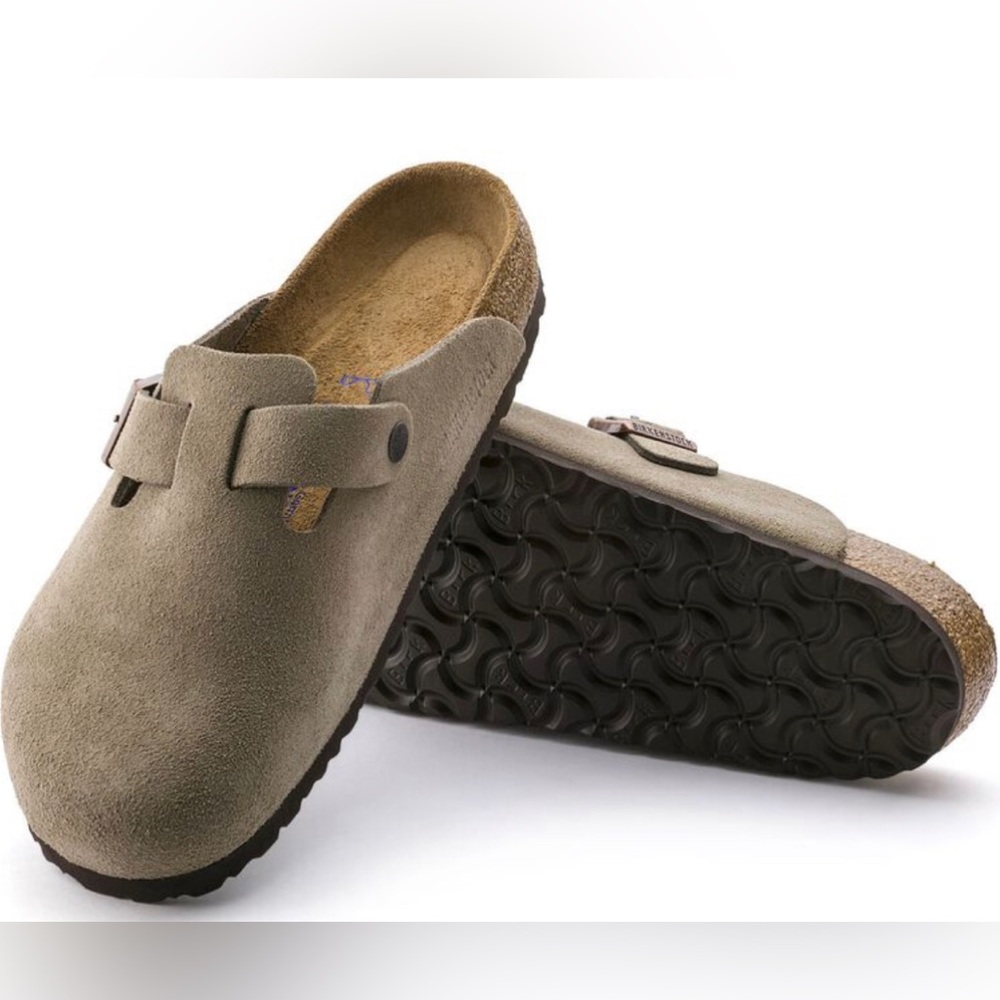 BIRKENSTOCK BOSTON SUEDE TUAPE SFB SIZE 37R (US6) ~ Regular Width
